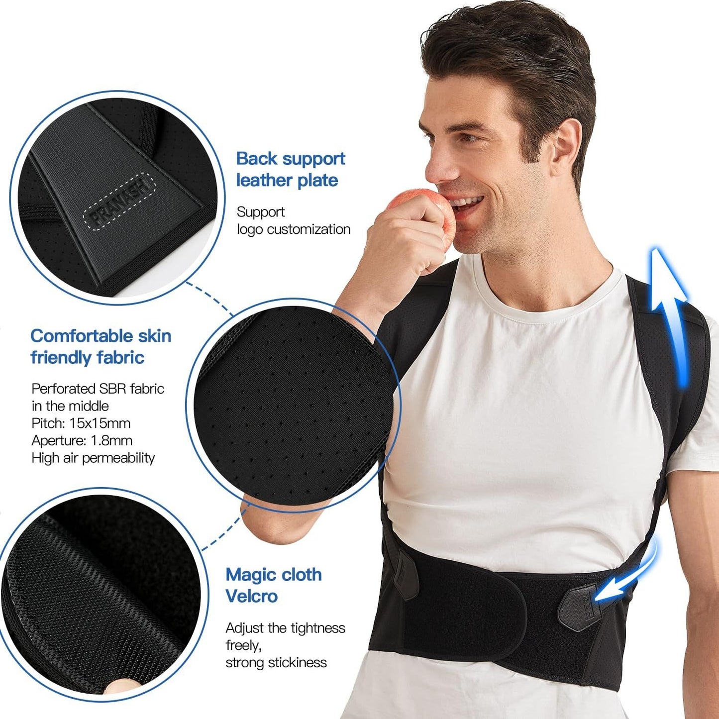 Adjustable Posture Corrector Belt for Men & Women
