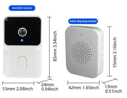 Wireless Smart Camera Doorbell