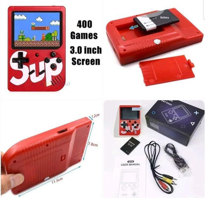 SUP Game Box Plus 400-in-1 Retro Handheld Gaming Console