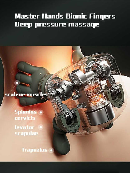 Neck & Back Massager – Deep Tissue Massage Device