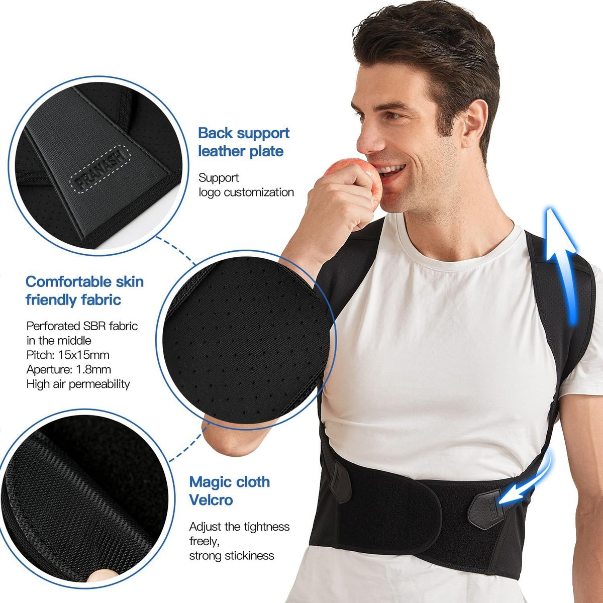 Adjustable Posture Corrector Belt for Men & Women
