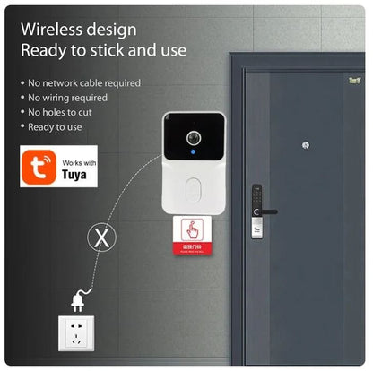 Wireless Smart Camera Doorbell